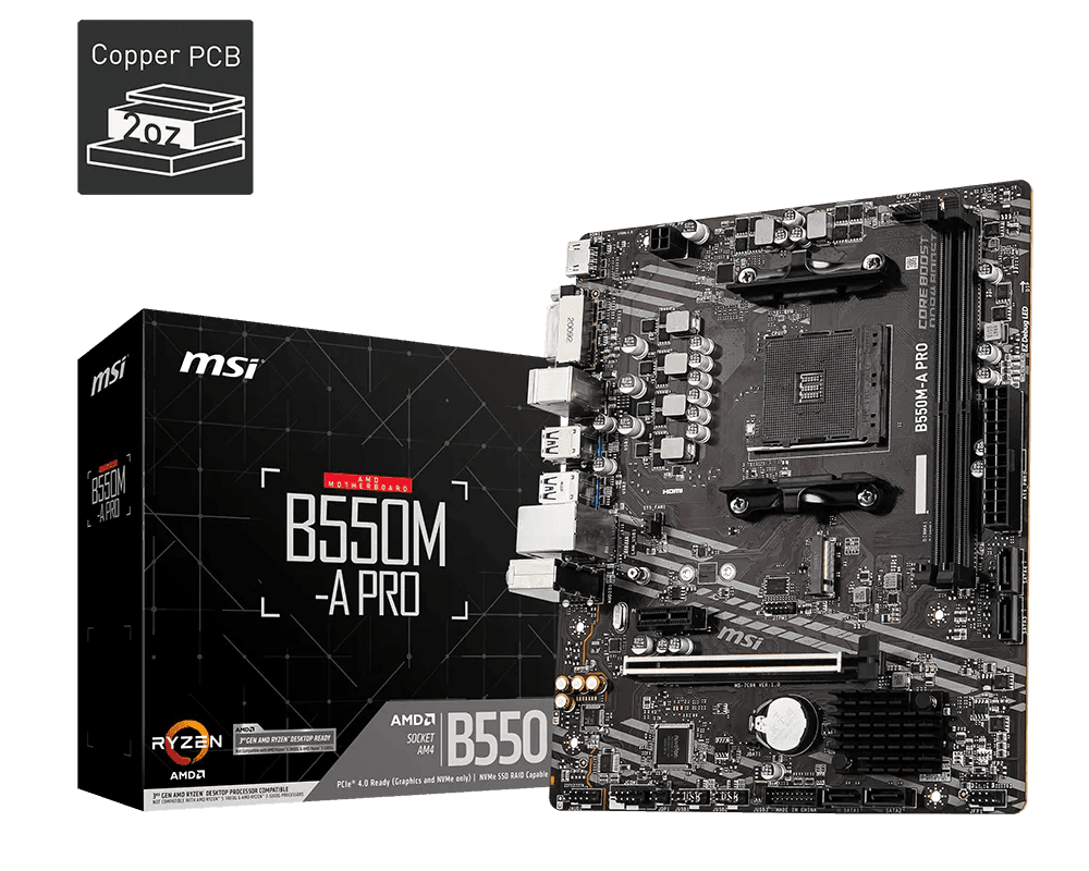 MSI B550M-A PRO