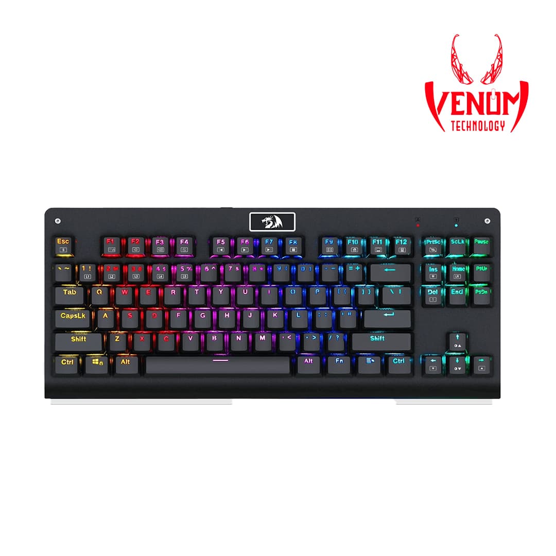 Redragon K568r Dark Avenger Mechanical Gaming Keyboard Blue Switch (Black)