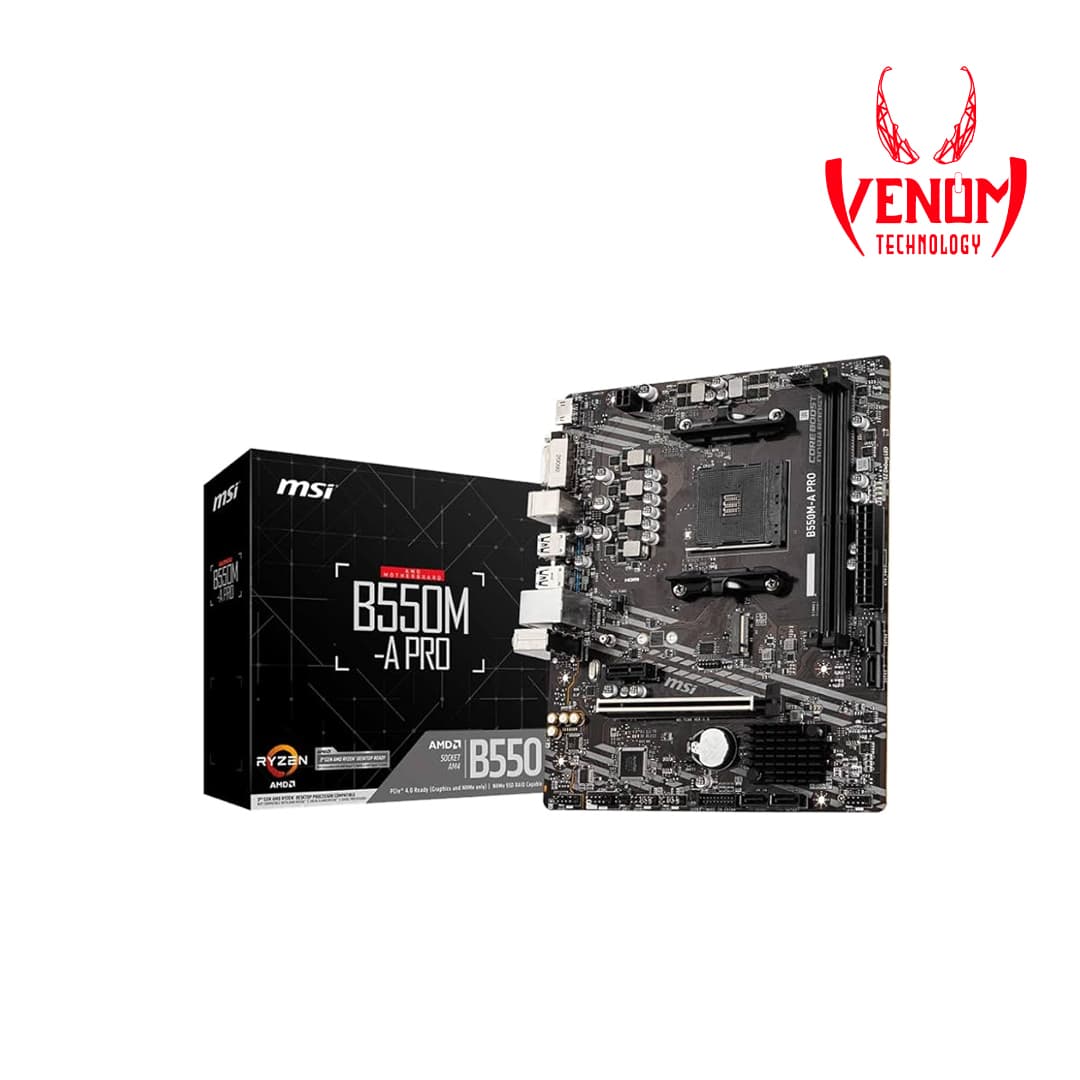MSI B550M-A PRO mATX AM4 DDR4 Motherboard