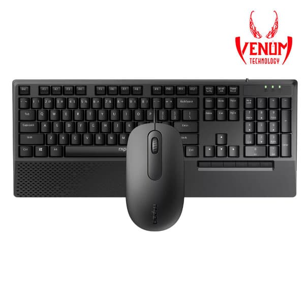 Rapoo NX2000 Wired Mouse and keyboard Combo Black