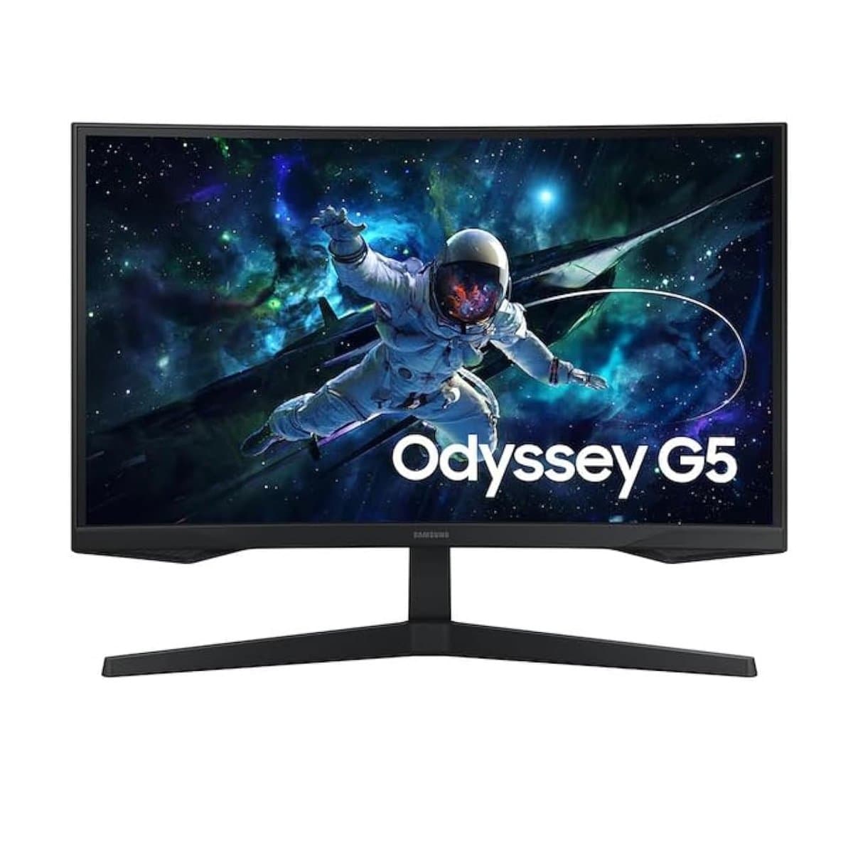 شاشة سامسونج Odyssey G5 LS32CG552EMXEG مقاس 32 بوصة 165Hz 1MS QHD VA منحنية للالعاب