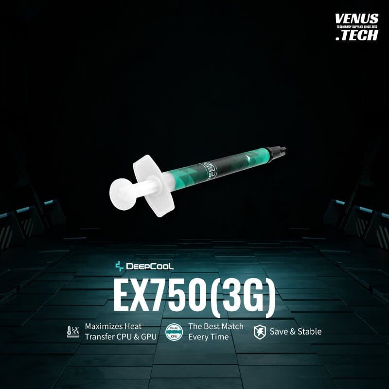 DeepCool EX750 ThermalPaste – High Performance for CPU and GPU – (3grams)