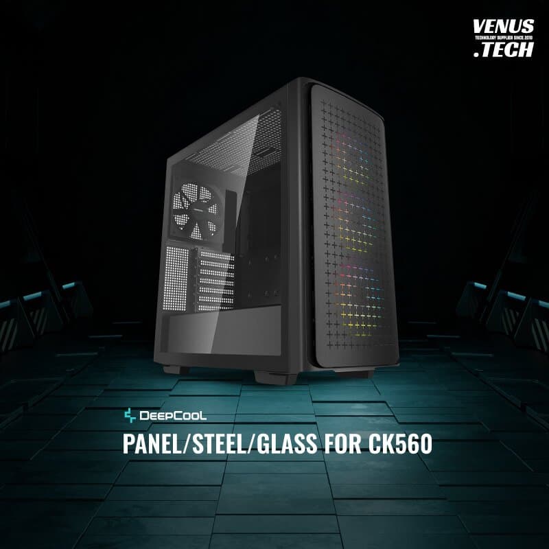 Deepcool FRONT PANEL/STEEL/GLASS FOR CK560