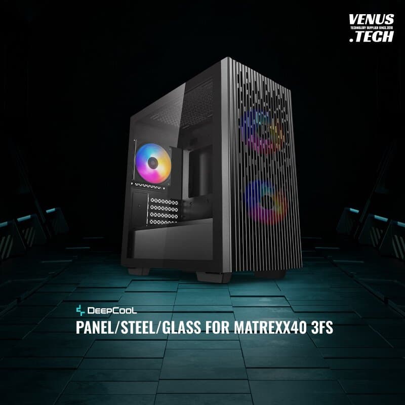 Deepcool FRONT PANEL/STEEL/GLASS FOR MATREXX40 3FS
