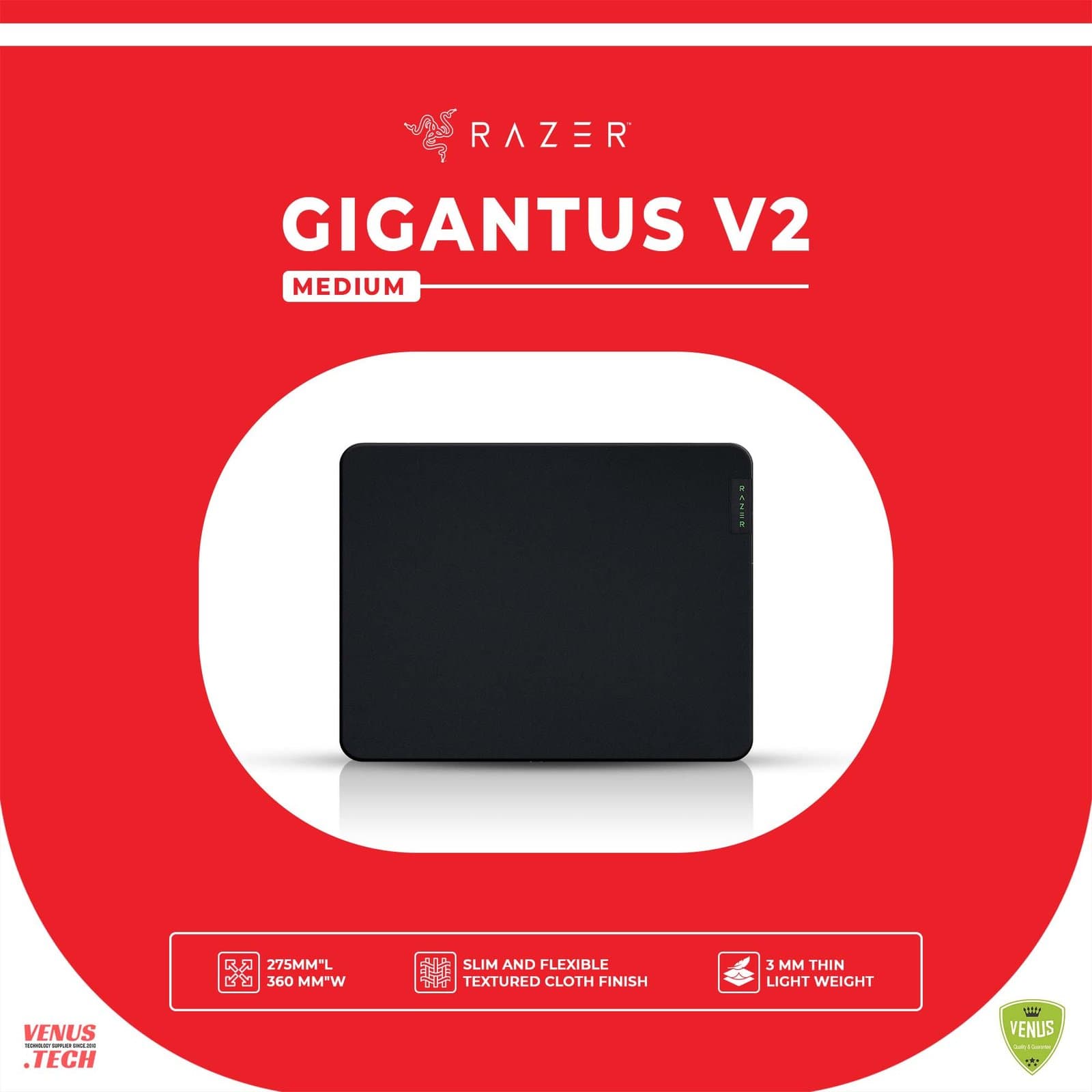 Razer Gigantus V2 – Soft Gaming Mouse Mat