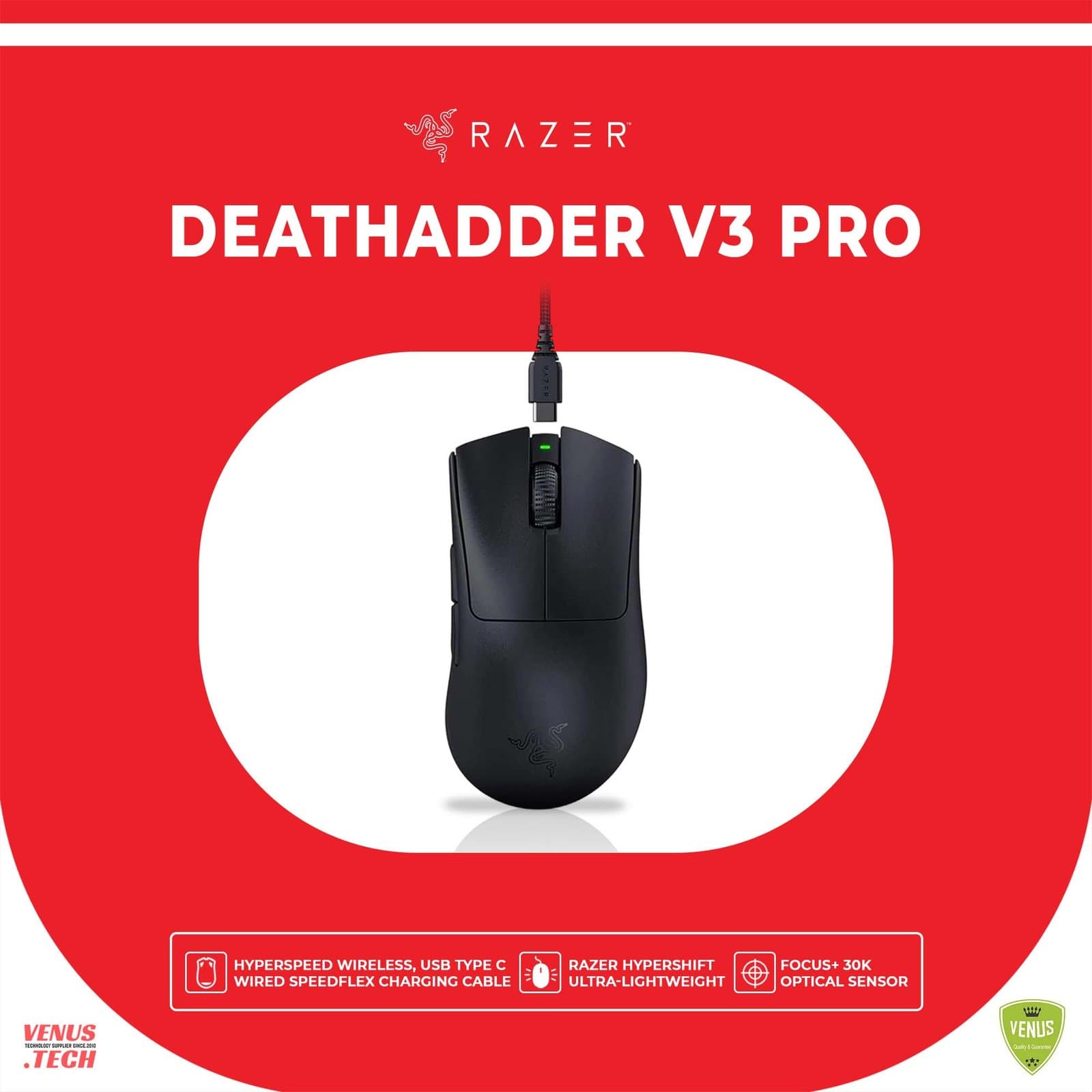 Razer DeathAdder V3 Pro Gaming Mouse