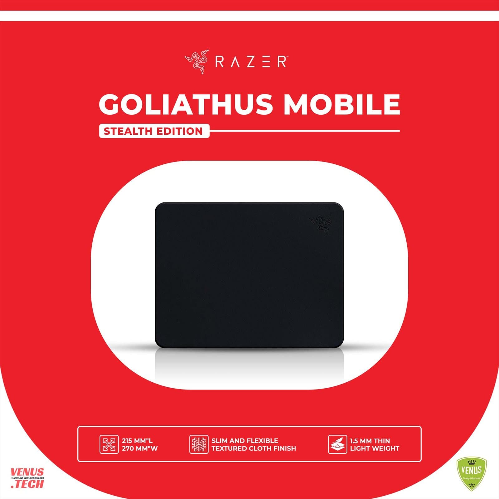 Razer Goliathus Mobile Stealth Edition – Black