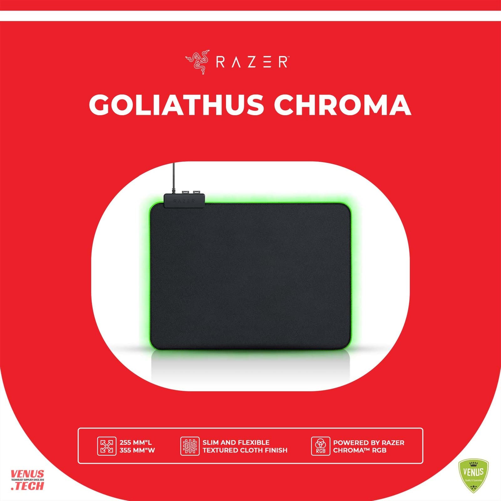 ماوس باد جيمنج Razer Goliathus Chroma
