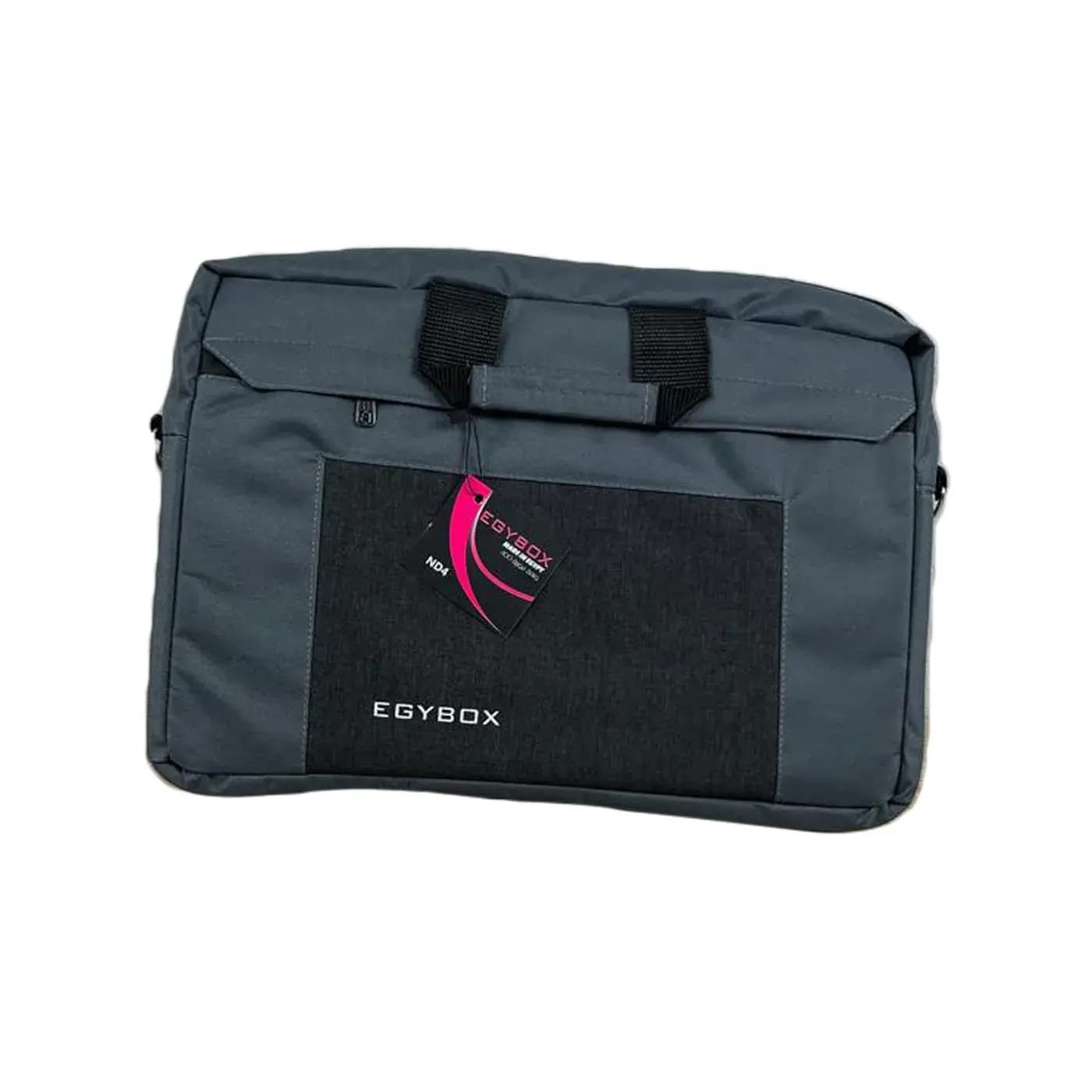 Egybox ND4 Waterproof 15.6” Laptop Shoulder Bag, Navy & Grey (New)
