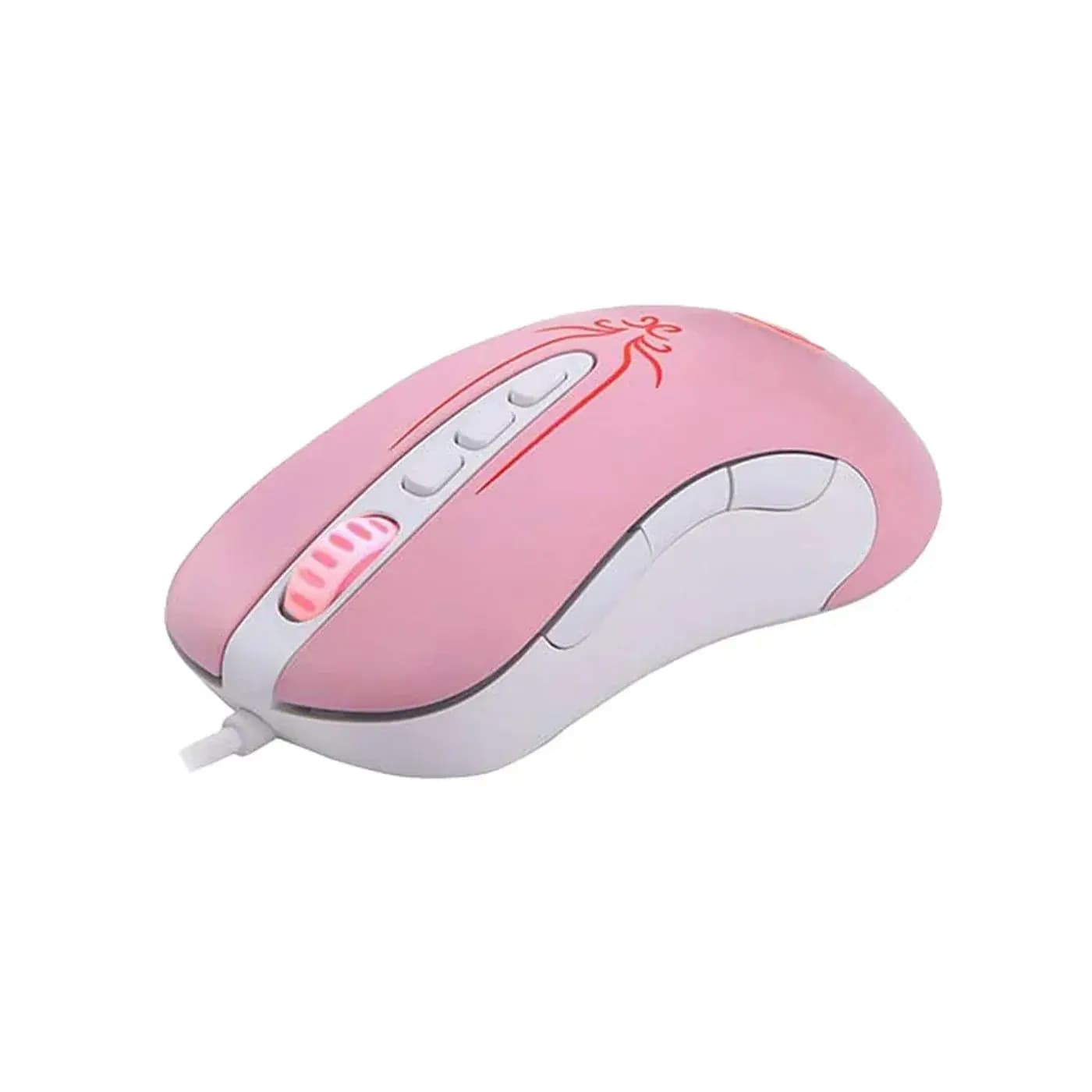 Redragon Origin M903P Wired Gaming Mouse, 4000DPI, Adjustable, Pink (New)