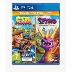 لعبة CTR (Crash Team Racing) & Spyro Reignited Trilogy - لجهاز PS4