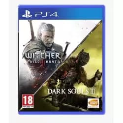 تجميعة Dark Souls 3 & The Witcher 3 Wild Hunt - PS4 (مستعمل)