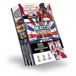 Topps Match Attax 24/25 - علبة Booster - استعراضيون - تحتوي على 28 بطاقة Match Attax بالإضافة إلى 3 بطاقات LE حصرية 'Showmen' - ليروي ساني، أليخاندرو جارناتشو ورودريجو!