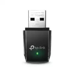 تي بي لينك محول USB لاسلكي صغير AC1300 بتقنية MU-MIMO طراز Archer T3U