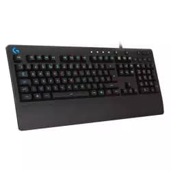 Logitech G213 Prodigy Gaming Keyboard, LIGHTSYNC RGB Backlit Keys, Spill-Resistant, Customizable Keys, Dedicated Multi-Media Keys – Black
