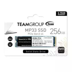 هارد SSD Teamgroup MP33 داخلي سعة 256GB M.2 PCIe 3.0 x4 NVMe 1.3