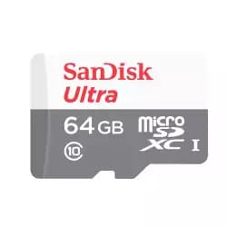 Sandisk Ultra MicroSDXC 64Gb 100Mb/SDSQUNR-064G-GN3MN