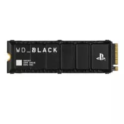 ويسترن ديجيتال هارد ديسك 1TB SN850P NVMe M.2 SSD مرخص رسمياً لأجهزة PS5، سرعة تصل إلى 7,300MB/s، مع مشتت حراري - WDBBYV0010BNC-WRSN