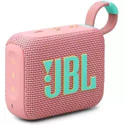 سماعة JBL Go4 محمولة مقاومة للماء، وردي