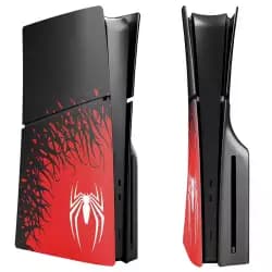 Faceplate Face Console Plate Cover Case Housing Shell for PS5 Slim (Disk Edition)- Spider