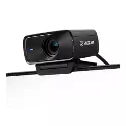 الجاتو Facecam MK.2 - كاميرا ويب 1080p60 Full HD، بث بتأخير منخفض جداً، أداء احترافي في الإضاءة المنخفضة، ألوان واقعية، تحكم عبر تطبيق بأسلوب DSLR، HDR وتأثيرات سينمائية، لزووم/تيمز، تعمل مع PC/Mac