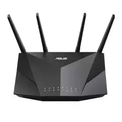راوتر اسوس RT-AX5400 ثنائي النطاق WiFi 6 قابل للتوسيع، يتضمن أمان إنترنت مدى الحياة، Instant Guard، تحكم أبوي متقدم، VPN مدمج، متوافق مع AiMesh، للجيمنج والبث، منزل ذكي