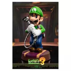 تمثال PVC لشخصية لويجي من لعبة LUIGI'S MANSION 3 (النسخة القياسية) من FIRST 4 FIGURES