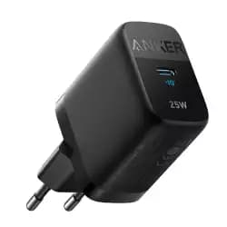 شاحن انكر 312 بمنفذ USB-C بقدرة 25 وات يدعم الشحن فائق السرعة من سامسونج، حماية MultiProtect، تقنية PowerIQ 3.0