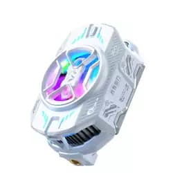 مبرد موبايل Black Shark FunCooler 4 Pro تبريد حراري تايب سي RGB للجيمنج، متوافق مع ايفون واندرويد - ابيض