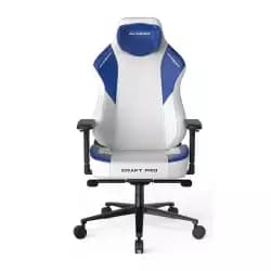 كرسي جيمنج DXRacer Craft Pro Classic - أبيض/أزرق | CRA-PR001-WB-H1