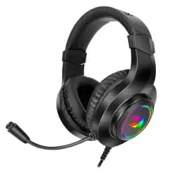 سماعة رأس جيمنج Redragon HYLAS H260 بإضاءة RGB - أسود