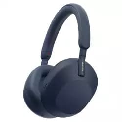 Sony WH 1000XM5 Noise Cancelling Wireless Headphones 30 hours battery life Over ear style Optimised for Alexa and the Google Assistant with built in mic for phone calls, Blue