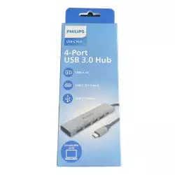 موزع فيليبس USB-C بـ 4 منافذ USB 3.0