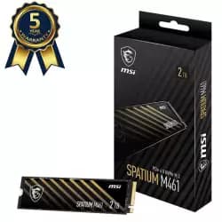 MSI SPATIUM M461 2TB PCIe 4.0 NVMe M.2