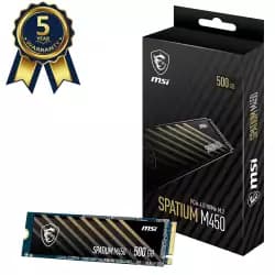 هارد جيمنج داخلي ام اس اي SPATIUM M450 500GB PCIe 4.0 NVMe M.2