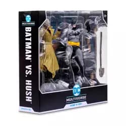 مجموعة مجسمات أكشن DC MULTIVERSE: BATMAN VS HUSH 2-PACK من MCFARLANE TOYS - (مفتوح ومغلف)
