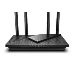 تي بي لينك AX3000 راوتر واي فاي 6 - راوتر لاسلكي 802.11ax، جيجابايت، راوتر انترنت ثنائي النطاق، يدعم خادم وعميل VPN، متوافق مع OneMesh (Archer AX55) - مفتوح العلبة