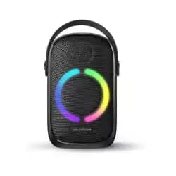 Anker soundcore rave neo portable bluetooth speaker with lights - black  (Used)