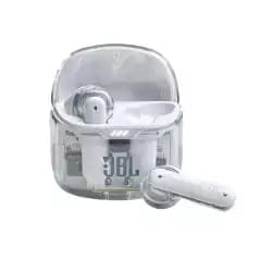 JBL Tune Beam True Wireless Noise Cancelling Earbuds - Ghost White (Open Sealed)