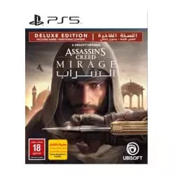 لعبة Assassins Creed Mirage Deluxe Edition - PS5 - مستعملة