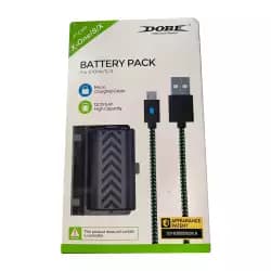 Dobe Battery Pack Micro Charging Cable For Xbox One (Used)