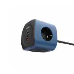 مشترك كهرباء مكتبي LDNIO بـ 6 في 1 مع شاحن 65W USB-C | SE3338