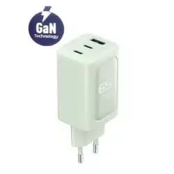 HAVIT UC260 Smart Gan 65W  Wall Charger Fast Charge - Green
