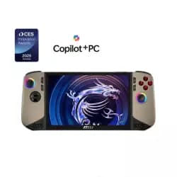 MSI Claw 8 AI+ A2VM Copilot+ PC Gaming Handheld Intel Core Ultra 7 (Series 2), M.2 2230 SSD slot SSD, 32GB RAM, 8” FHD+ (1920x1200)