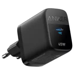 شاحن حائط انكر 313 A2643G11 Ace 2 بمنفذ Type-C بقدرة 45 وات شحن سريع - اسود