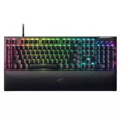 كيبورد ريزر BlackWidow V4 ميكانيكي جيمنج سويتش Green أسود RZ03-04690100-R3M1