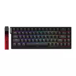 كيبورد ميكانيكي جيمنج احترافي Madlions MAD 68 HE RGB - سويتشات Amber Pro مغناطيسية - أسود