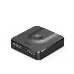 Ugreen CM430 signal splitter 2x DisplayPort (input) to 1x DisplayPort (output) 4K / 1080p switch black (60622)