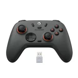 يد تحكم لاسلكية للكمبيوتر GameSir Nova 2 Lite مع عصا تحكم ومشغلات Hall Effect، تدعم 2.4G وسلكي بمعدل استجابة 1000Hz، أزرار قابلة لإعادة التعيين - متوافقة مع PC/Switch/Steam/Android (رمادي) (مستعملة)