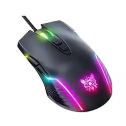 ماوس جيمنج RGB اونيكوما CW905 – دقة 6400 DPI – 7 أزرار قابلة للبرمجة لون أسود